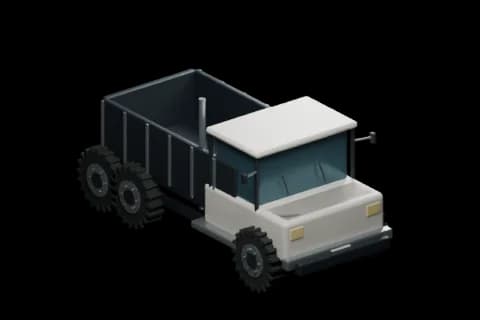 In-game dumptruck model